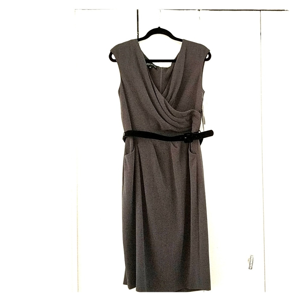 Jones New York Gray Dress